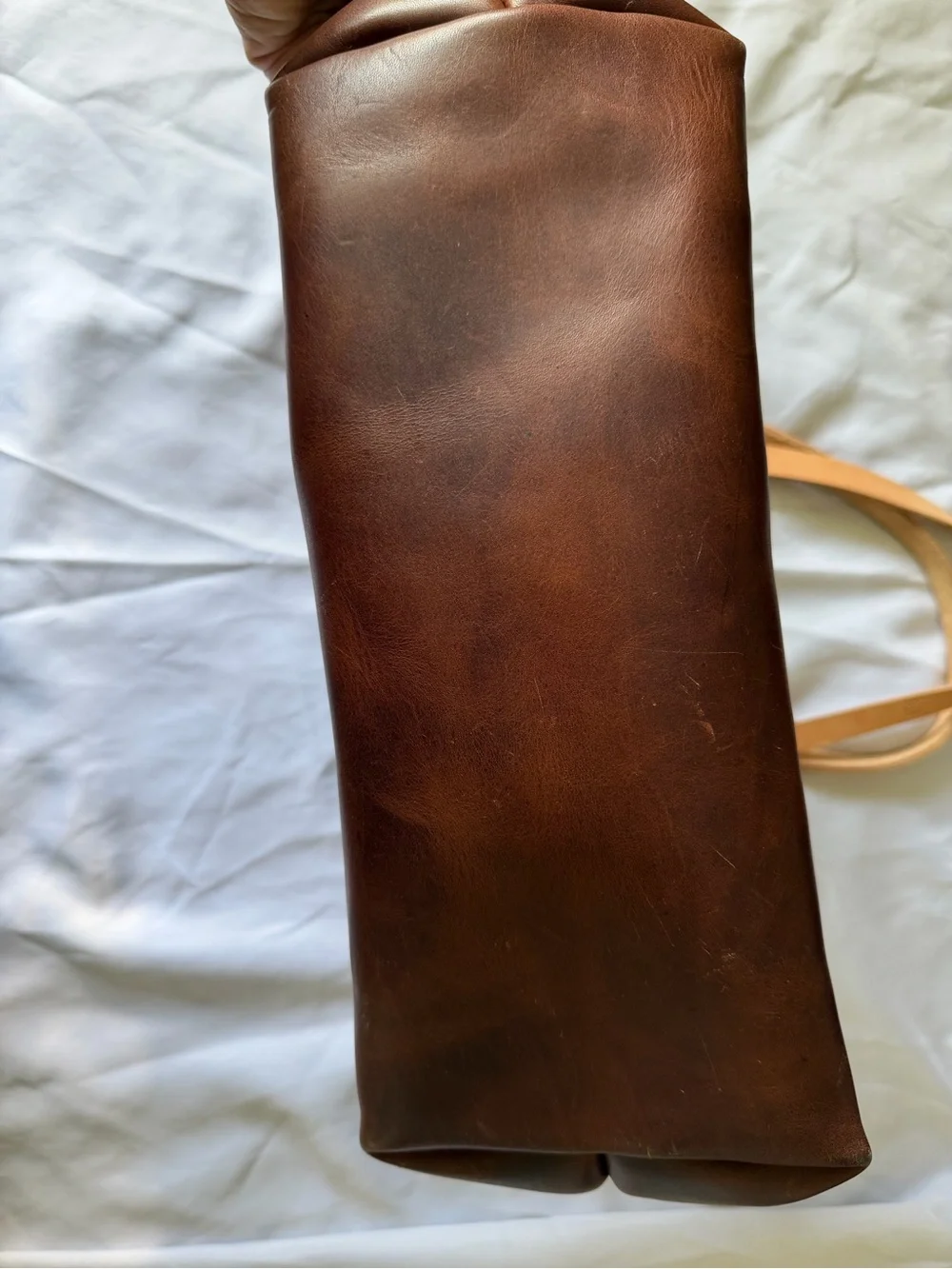 Go Forth Goods Large Avery tote in Rustic Pecan - Picture 3 of 14